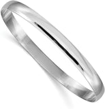 6mm Slip-On Eternity Bangle Bracelet in 14K Gold