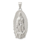 Our Lady of Guadalupe Pendant in Sterling Silver