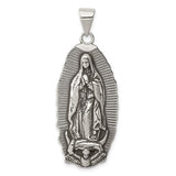 Our Lady of Guadalupe Pendant in Sterling Silver