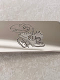 KU Jayhawks® Money Clip in Sterling Silver or Gold Plated Official NCAA® Licensed