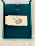 KU Jayhawks® Money Clip in Sterling Silver or Gold Plated Official NCAA® Licensed