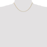1.5mm Diamond Cut Rope Chain in 14K Yellow Gold - Roxx Fine Jewelry
