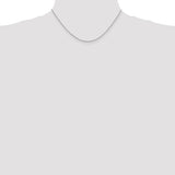 1.5mm Diamond Cut Rope Chain in 14K White Gold - Roxx Fine Jewelry