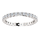 Diamond Eternity Band .63 Ct. in 14K White Gold - Roxx Fine Jewelry