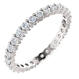 Diamond Eternity Band .63 Ct. in 14K White Gold - Roxx Fine Jewelry