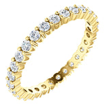Diamond Eternity Band .63 Ct. in 18K Yellow Gold - Roxx Fine Jewelry