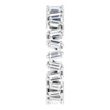 Gypsy Set Baguette Diamond Eternity Band