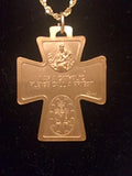 Celtic Inspired Four Way Cross Pendant  in 14K Yellow Gold - Roxx Fine Jewelry