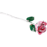 Forever® Rose Pink Ballet Rose Trimmed in Platinum - Roxx Fine Jewelry