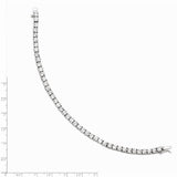 Cheryl M® Sterling and CZ 4mm Tennis Bracelet - Roxx Fine Jewelry