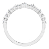 302® Fine Jewelry Princess Crown Ring with Lab Grown Created Diamonds