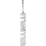 302® Fine Jewelry Mama Vertical Pendant Necklace in 14K Gold