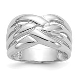 Woven Statement Ring in 14K Gold