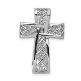 Filigree Cross Diamond Necklace with .56 Cts. Diamonds in 14K Gold - Roxx Fine Jewelry