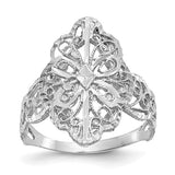 Arabesque Design Filigree Ring in 14K Gold
