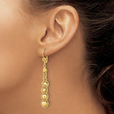 Leslie's Fancy Beaded Necklace, Bracelet and Earrings in 14K Yellow Gold