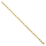 Rettangolo 31" Link Chain Necklace or Bracelet in 14K Yellow Gold