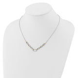 Paper Clip Diamond Necklace 1.01 Ct. in 14K Gold