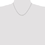 1.5mm Cable Chain in Sterling Silver