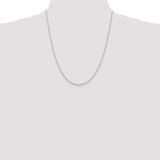 1.5mm Cable Chain in Sterling Silver