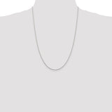 1.5mm Cable Chain in Sterling Silver