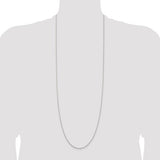 1.5mm Cable Chain in Sterling Silver