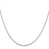 1.5mm Cable Chain in Sterling Silver