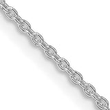 1.5mm Cable Chain in Sterling Silver