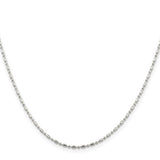 1.5mm Fancy Bead Chain in Sterling Silver