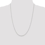 1.5mm Fancy Bead Chain in Sterling Silver