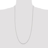 1.5mm Fancy Bead Chain in Sterling Silver