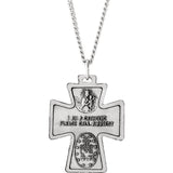 Gothicic Four-Way Cross Necklace in Sterling Silver - Roxx Fine Jewelry