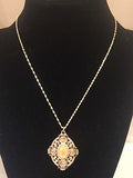 Four Way Miraculous Medal in 14K Yellow Gold 35 x 28mm - Roxx Fine Jewelry