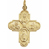 Four Way Cross Pendant - Roxx Fine Jewelry
