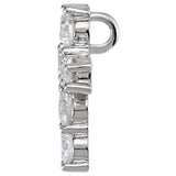 Diamond Cross Pendant 1.50 Ct TCW in 14K Gold or Platinum - Roxx Fine Jewelry
