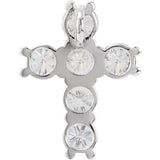 Diamond Cross Pendant 1.50 Ct TCW in 14K Gold or Platinum - Roxx Fine Jewelry