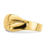 Criss Cross Ring in 14K Yellow Gold