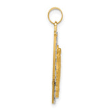Oval Miraculous Medal 5 Sizes in 14K Gold