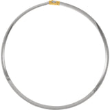 6mm Reversible Domed Omega Necklace and Bracelet