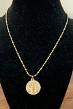 Face of Jesus Medal (Ecco Homo) in 14K Yellow Gold