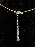Miraculous Virgin Mary Mother of Pearl and CZ Sunburst Necklace