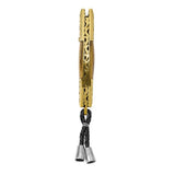 Limited Edition Damascus Steel Woolly Mammoth Fossil Ivory Folding Knife KN1375 - Roxx Fine Jewelry