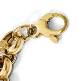 Augustus Rolo Link Chain Status Necklace or Bracelet in 14K Yellow Gold - Roxx Fine Jewelry