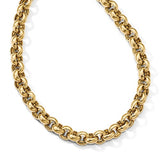 Augustus Rolo Link Chain Status Necklace or Bracelet in 14K Yellow Gold - Roxx Fine Jewelry