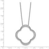 True Origin® .78 Ct Quatrefoil Necklace Lab Grown Diamonds in 14K Gold - Roxx Fine Jewelry