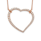 True Origin® 1.81 Ct Heart Necklace Lab Grown Diamonds in 14K Gold - Roxx Fine Jewelry