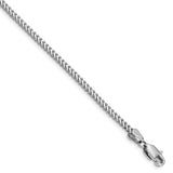 Franco Chain 2mm in 14K White or Yellow Gold - Roxx Fine Jewelry