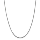 Franco Chain 2mm in 14K White or Yellow Gold - Roxx Fine Jewelry