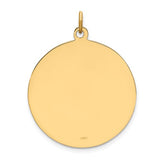 St. Christopher Medal in 14K Yellow Gold - Roxx Fine Jewelry