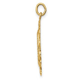St. Christopher Medal Oval with Filigree Frame in 14K Yellow Gold - Roxx Fine Jewelry